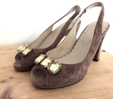 Boden mink brown suede &