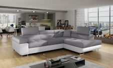 L-Shaped Corner Sofa Bed with