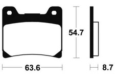 For YAMAHA FJ 1100 - Front