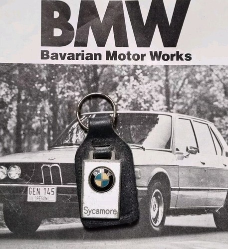 Vintage bmw genuine - genuine, keyring