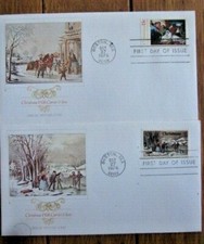 CHRISTMAS 1976 CURRIER & IVES