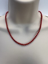Vintage Red Coral Small Beads