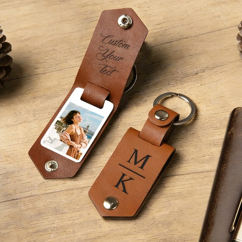 Personalised leather photo - personalised,