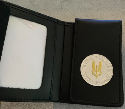 Leather commemorative wallet - commemorative,