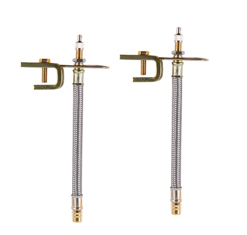 2pcs stainless steel - 2pcs, 7"/180mm