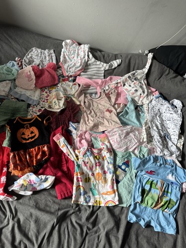 Large baby girls - girls, bundle
