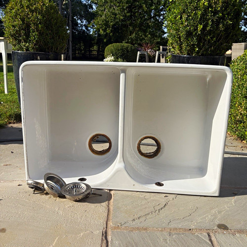 Large double ceramic belfast - double,