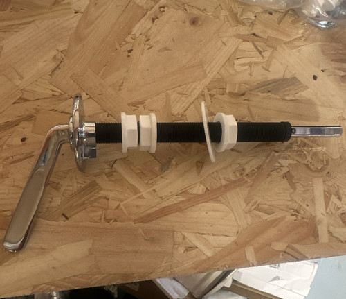 Toilet cistern flush - cistern, handle
