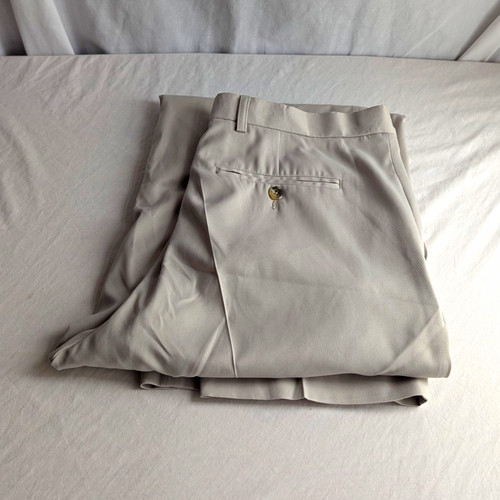 Mens trousers cream dress - m&s,