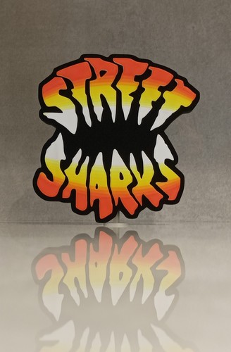 Mattel street sharks - sharks, cartoon