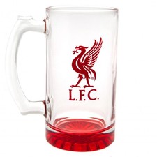 Liverpool FC Stein Glass Tankard (football club souvenirs memorabilia)