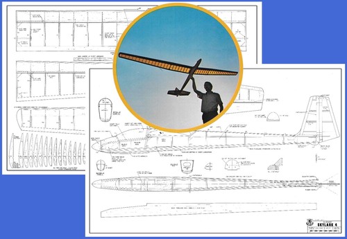 Model airplane plans - model,