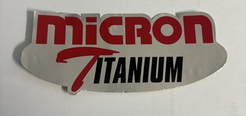 Old micron titanium - micron, foil