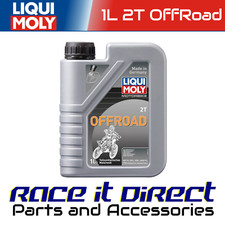 Liqui Moly 2T Oil For Derbi GPR 125 Nude 2004-2010 OFF ROAD SEMI 2 Stroke 1L