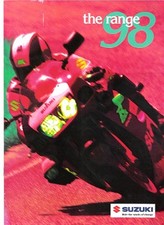 Suzuki Range 1998 UK brochure