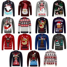 Mens Christmas Jumpers Funny