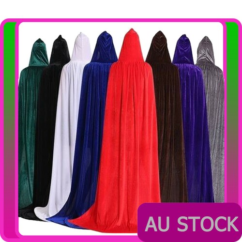 Adult hooded velvet - velvet, cape
