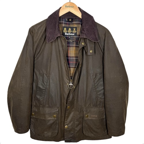 Barbour ashby wax jacket - wax, olive