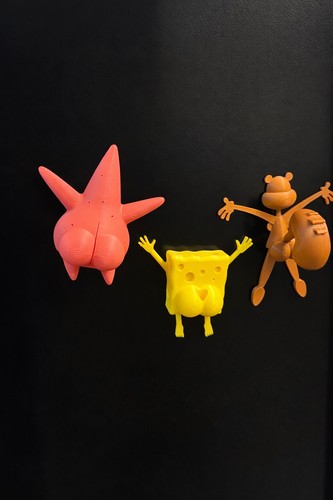 Bikini bottom fridge magnet - ,
