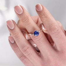 Modern Platinum Tanzanite