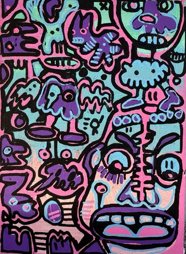 Hasworld original abstract pop - hasworld,