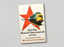 Fridge Magnet BR Red Star
