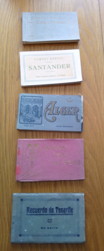 Vintage lot 5 postcard - lot,