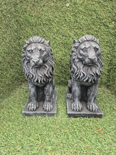 Concrete garden ornament set - concrete,