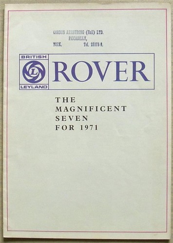 Rover 2000 models - in, car