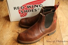 RedWing Red Wing 2917 Brown Leather Chelsea Boots Shoes Men's UK 7.5 US 8.5 D