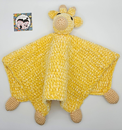 Soft crochet giraffe - soft,