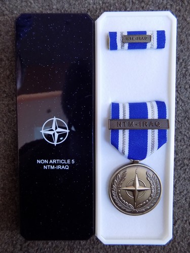 Genuine nato medal - nato,