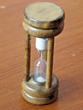 Vintage Oak Treen Wooden Egg