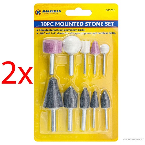 10pc stone bit set - 2, x
