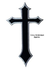 Gothic Cross Black Large