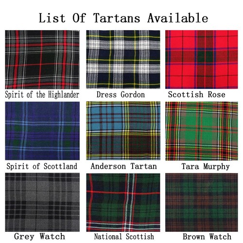 Scottish men tartan tie - men's,