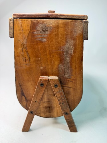 Vintage primitive wooden - vintage, table