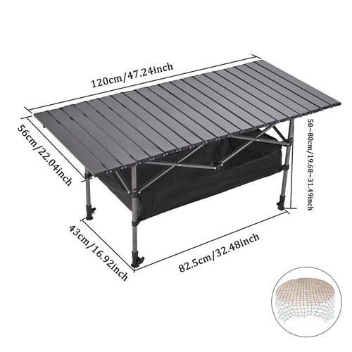 120cm portable roll camping - 120cm,