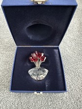 Swarovski Crystal Vase of Red
