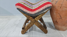 kilim boho furniture, vintage