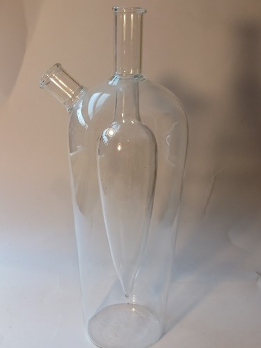 Vintage glass wine decanter - wine,