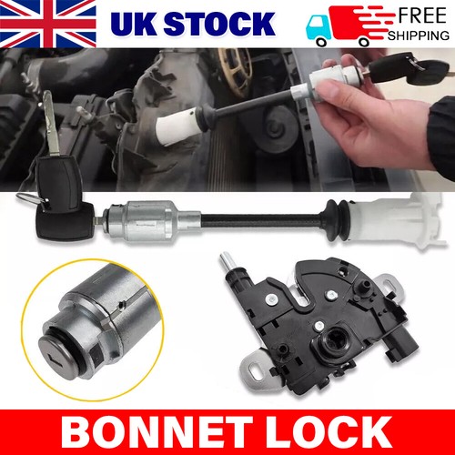 Bonnet release lock latch - bonnet,