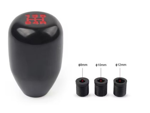 Black speed gear - speed, knob
