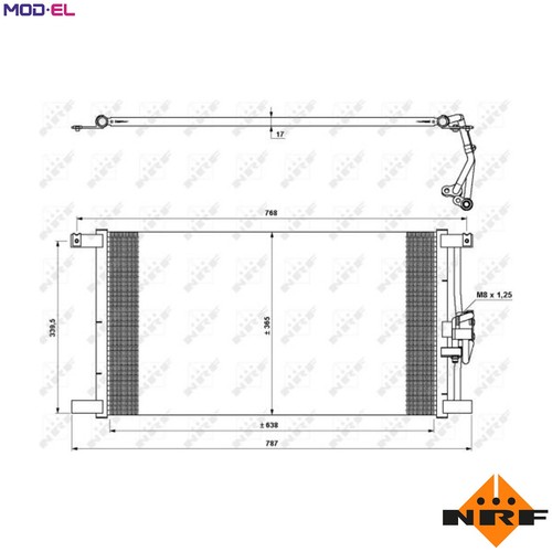 Condenser air conditioning - condenser,