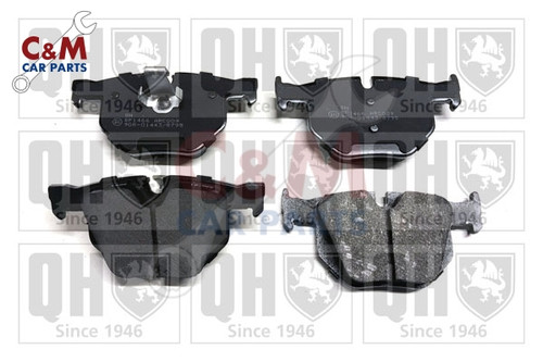 Rear brake pad set fits - rear, bmw