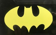 Vinyl Batman Logo Decal