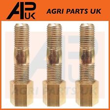 3x Exhaust Manifold to Elbow Studs for Massey Ferguson 35 35X 65 135 148 Tractor