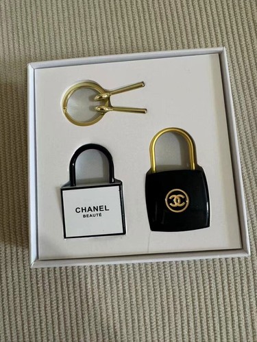 Chanel padlock lock key set - chanel,