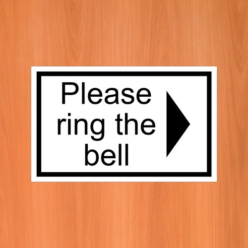 Please ring the bell - with, a