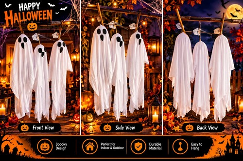 Halloween hanging ghost - halloween,